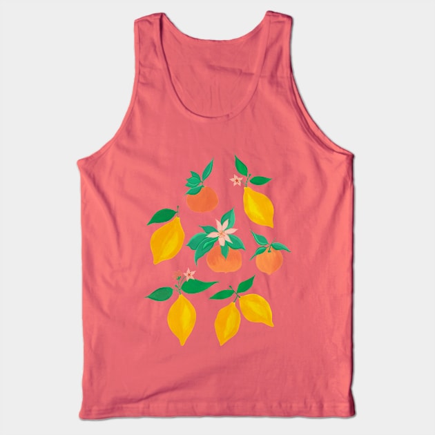 Citrus Tank Top by estudioanzol